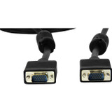 Rocstor Premium High-Resolution SVGA - VGA Monitor cable - HD-15 (M) - HD-15 (M) - 3m - For Monitor, Projector, TV - Extension Cable - 6ft - 1 x HD-15 Male Video - 1 x HD-15 Male Video CABLE HD15 - 10 ft - Black