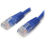 StarTech.com 30 ft Blue Molded Cat5e UTP Patch Cable