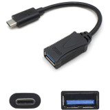AddOn 7in USB 3.1 (C) Male to USB 3.0 (A) Female Black Adapter Cable
