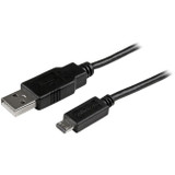 StarTech.com 6 ft Mobile Charge Sync USB to Slim Micro USB Cable for Smartphones and Tablets - A to Micro B M/M