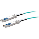AddOn Mellanox MC2206310-050 Compatible TAA Compliant 40GBase-AOC QSFP+ to QSFP+ Direct Attach Cable (850nm, MMF, 50m)