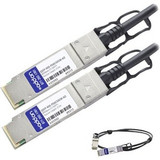 AddOn MSA and TAA Compliant 40GBase-CU QSFP+ to QSFP+ Direct Attach Cable (Passive Twinax, 0.5m)