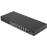 StarTech.com 16 Port 1U Rackmount USB KVM Switch Kit with OSD and Cables