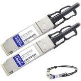 AddOn Juniper Networks QFX-QSFP-DAC-2M Compatible TAA Compliant 40GBase-CU QSFP+ to QSFP+ Direct Attach Cable (Passive Twinax, 2m)