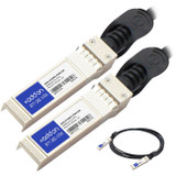 AddOn Cisco SFP-H10GB-CU1M to Multiple OEM Compatible TAA Compliant 10GBase-CU SFP+ to SFP+ Direct Attach Cable (Passive Twinax, 1m)