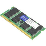 AddOn AA800D2S6/2G x1 Dell A1837308 Compatible 2GB DDR2-800MHz Unbuffered Dual Rank 1.8V 200-pin CL6 SODIMM