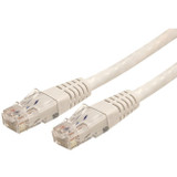 StarTech.com 8 ft White Molded Cat6 UTP Patch Cable - ETL Verified