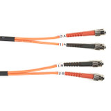 Black Box 62.5-Micron Multimode Value Line Patch Cable, ST-ST, 1-m (3.2-ft.)