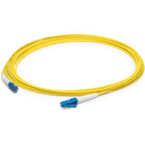 AddOn 2m LC (Male) to LC (Male) Yellow OS1 Simplex Fiber OFNR (Riser-Rated) Patch Cable