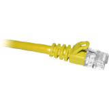 ENET Cat6 Yellow 7 Foot Patch Cable with Snagless Molded Boot (UTP) High-Quality Network Patch Cable RJ45 to RJ45 - 7Ft