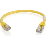 C2G 6in Cat6 Snagless Shielded (STP) Network Patch Cable - Yellow