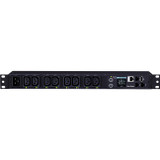 CyberPower PDU81005 Switched Metered-by-Outlet PDU, 100-240V, 20A, 8 Outlets (C13), 1U Rackmount