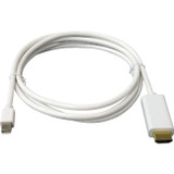 Unirise 15ft Mini Displayport to HDMI Cable, Male - Male, 32 AWG