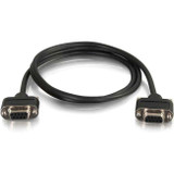 C2G 25ft CMG-Rated DB9 Low Profile Cable F-F