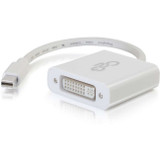 C2G Mini DisplayPort to DVI Adapter - Mini DP to DVI-D Active Converter - White