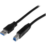 StarTech.com 2m (6 ft) Certified SuperSpeed USB 3.0 A to B Cable - M/M