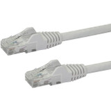 StarTech.com 20ft White Cat6 Patch Cable with Snagless RJ45 Connectors - Long Ethernet Cable - 20 ft Cat 6 UTP Cable