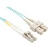 Unirise Usa, Llc 15 Meter Om4 40gig Lazerspeed Fiber Optic Cable, Aqua, Pvc Jacket 50/125 Micron