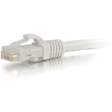 C2G-15ft Cat6 Snagless Unshielded (UTP) Network Patch Cable - White