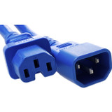 Unirise 6ft Blue Power Cord C14-C15