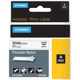 Dymo 1" Flexible Nylon Rhino Label Tape