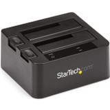 StarTech.com USB 3.1 (10Gbps) Dual-Bay Dock for 2.5"/3.5" SATA SSD/HDDs with UASP