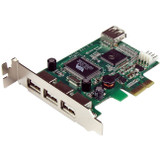 StarTech.com 4-port PCI Express LP USB Adapter Card