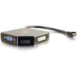 C2G Mini DisplayPort to HDMI, DVI or VGA Adapter Converter