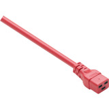 Unirise Usa, Llc 1ft Red C19-c20 Pdu Power Cord, Sjt, 20amp, 250v