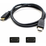 AddOn 5-Pack of 15ft HDMI Male to Male Black Cables - ETS4054535