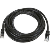 Monoprice FLEXboot Series Cat6 24AWG UTP Ethernet Network Patch Cable, 10ft Black