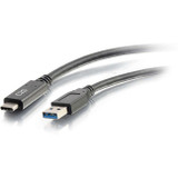 C2G 10ft USB 3.0 Type C to USB A - USB Cable Black M/M