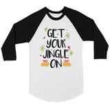 Get Your Jingle On BKWT Mens Baseball Shirt