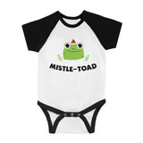 Mistle Toad BKWT Baby Baseball Bodysuit