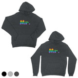 LGBT Mr. Mr. Rainbow Cool Grey Matching Couple Hoodies