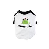 Mistle Toad BKWT Pets Baseball Shirt