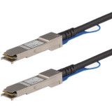 StarTech.com Juniper QFX-QSFP-DAC-3M Compatible QSFP+ Direct-Attach Twinax Cable - 3 m (9.8 ft) - 40 Gbps - Passive DAC Copper Cable - RJ45 Mini-GBIC Cable