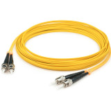 AddOn 2m ST (Male) to ST (Male) Yellow OS1 Duplex Fiber OFNR (Riser-Rated) Patch Cable