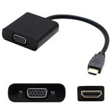 AddOn 8in HP H4F02AA#ABA Compatible HDMI Male to VGA Female Black Active Adapter Cable