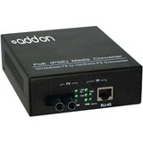 AddOn 10/100Base-TX(RJ-45) to 100Base-FX(ST) MMF 1310nm 2km POE Media Converter