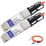 AddOn Finisar FCBN410QB1C15 Compatible TAA Compliant 40GBase-AOC QSFP+ to QSFP+ Direct Attach Cable (850nm, MMF, 15m)