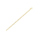 14k Yellow Gold La Goccia Link Bracelet