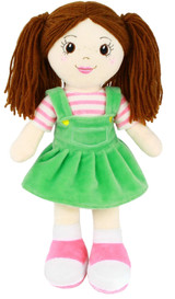 Playtime by Eimmie 14  Soft Baby Doll   Plush Rag Dolls for 2 Year Old Girls  Allie