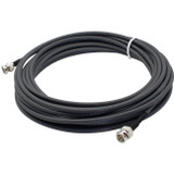 AddOn 16.4ft BNC (Male) to BNC (Male) Black Coaxial Simplex Plenum-Rated Copper Patch Cable