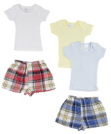 Infant Boys T-shirts And Boxer Shorts