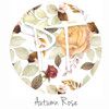 Patterned Adhesive Vinyl - Autumn Rose