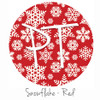 Snowflakes - Red