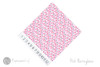 12"x12" Permanent Patterned Vinyl - Pink Herringbone