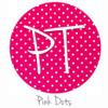 12"x12" Patterned Heat Transfer Vinyl - Dots - Pink