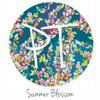 12"x12" Patterned Heat Transfer Vinyl - Summer Blossom